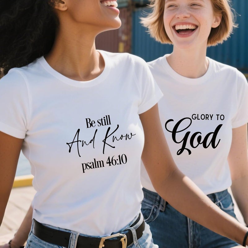 Shejdgart Dtf Transfers Ready to Press - 35 Pcs Bible Verse Christian Inspirational Iron on Patches for T-Shirts, Religious Iron on Stickers Heat Transfer Vinyl Decals for DIY Fabric Clothes Decor - Image 3